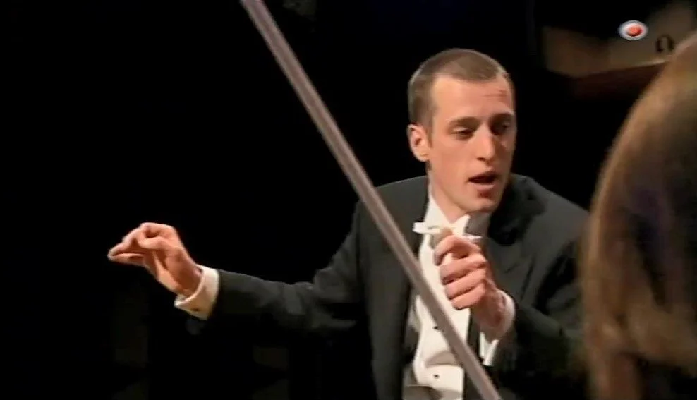 Chris conducting the Royal Philharmonic Orchestra