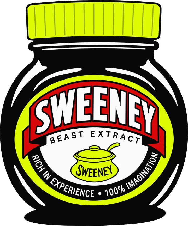 Sweeney Beast Extract jar graphic